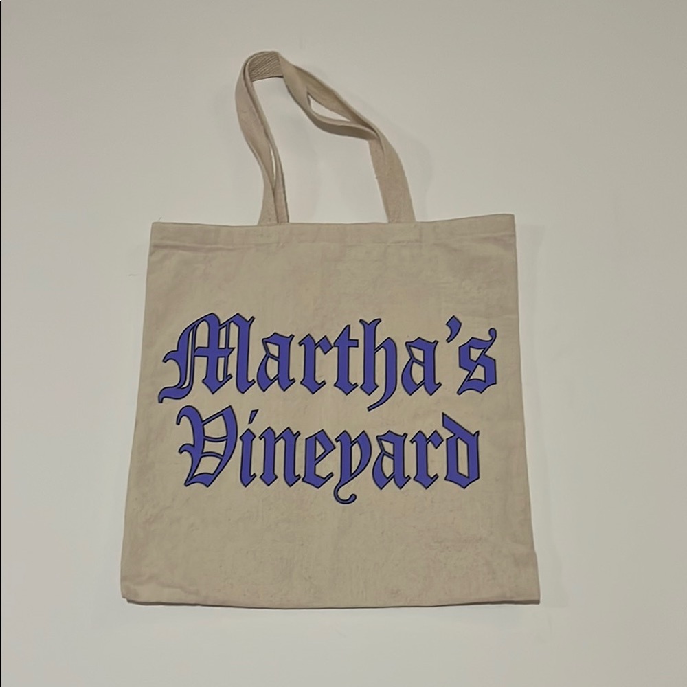 Firstport Martha's Vineyard Beige Tote Bag